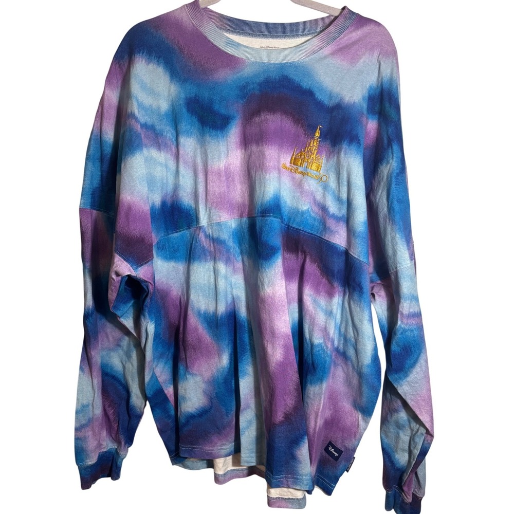 Walt Disney World 50th Anniversary Grand Finale Tie-Dye Spirt‎ Jersey XXL